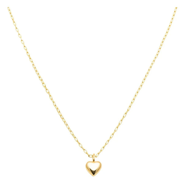 Lulu Classic Heart Necklace - Gold