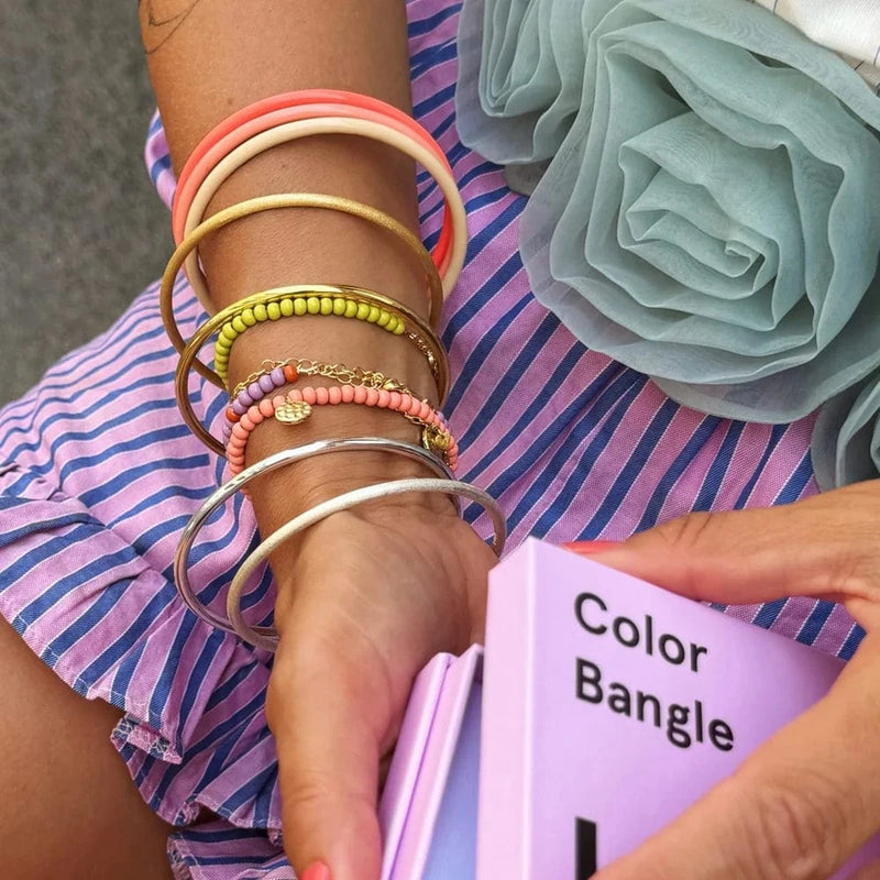 Lulu Color Bangle - Buttercream