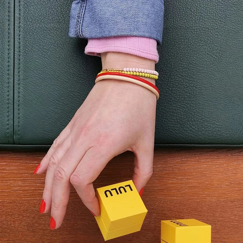 Lulu Color Bangle - Buttercream