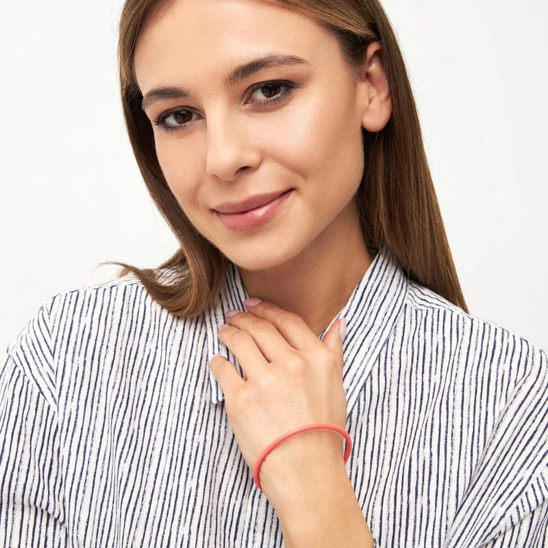 Lulu Color Bangle - Orange/Coral