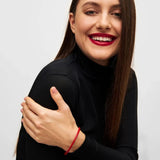 Lulu Color Bangle - Passion Red