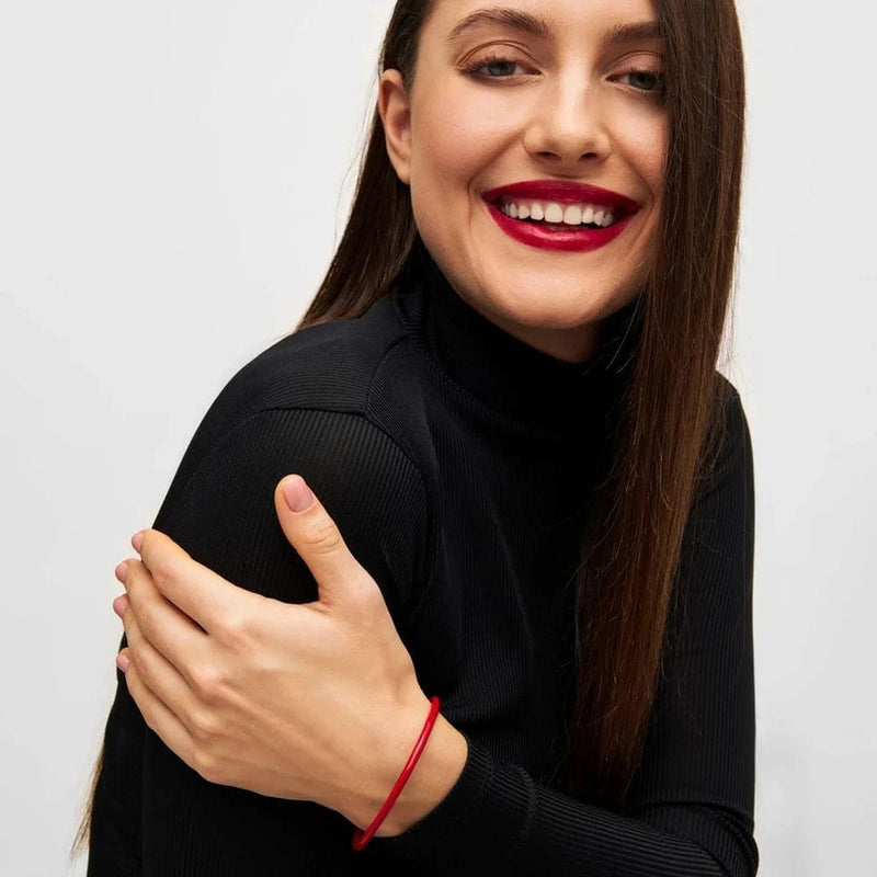 Lulu Color Bangle - Passion Red