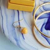 Lulu Color Bangle Brushed - Gold