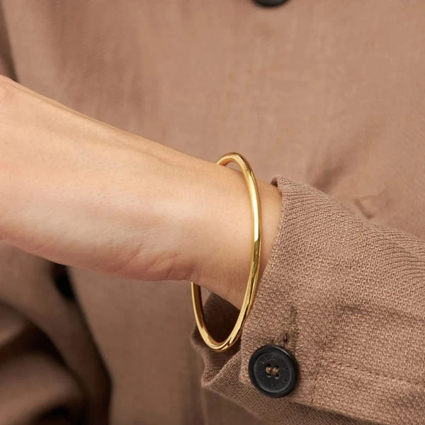 Lulu Color Bangle Shiny - Gold