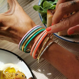 Lulu Color Bangle Shiny - Gold