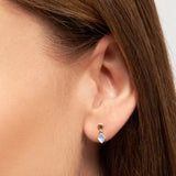 Lulu Confetti Dangling Earring 1 Pcs - Blue
