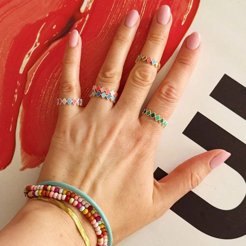 Lulu Confetti Ring - Gloaming