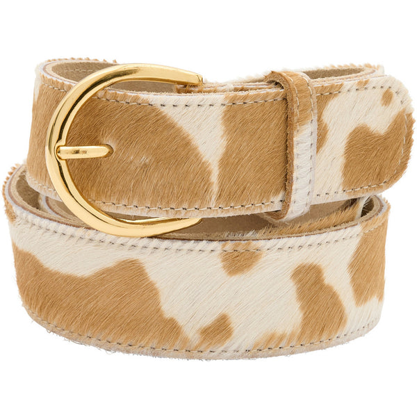 Tim & Simonsen Cow Jeans Belt - Gold