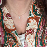 Wolff Crossy Necklace - Gold