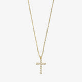 Wolff Crossy Necklace - Gold