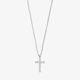 Wolff Crossy Necklace - Silver
