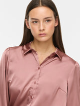 Vila Enna Ravenna L/S Balloon Shirt - Nostalgia Rose