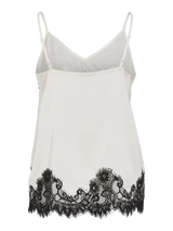 Vila Disa Strap Top - White
