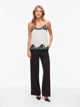 Vila Disa Strap Top - White