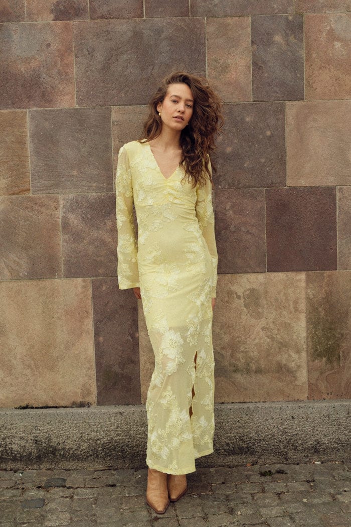 Noella Kameyella C Dress - Butter Yellow