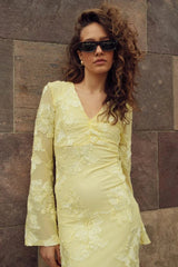 Noella Kameyella C Dress - Butter Yellow