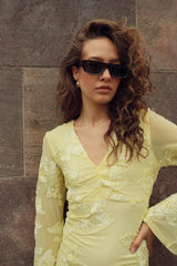 Noella Kameyella C Dress - Butter Yellow