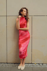 Noella Sutton Dress - Dicy Pink Print