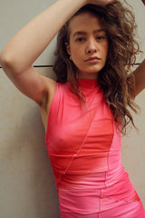 Noella Sutton Dress - Dicy Pink Print