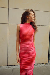 Noella Sutton Dress - Dicy Pink Print