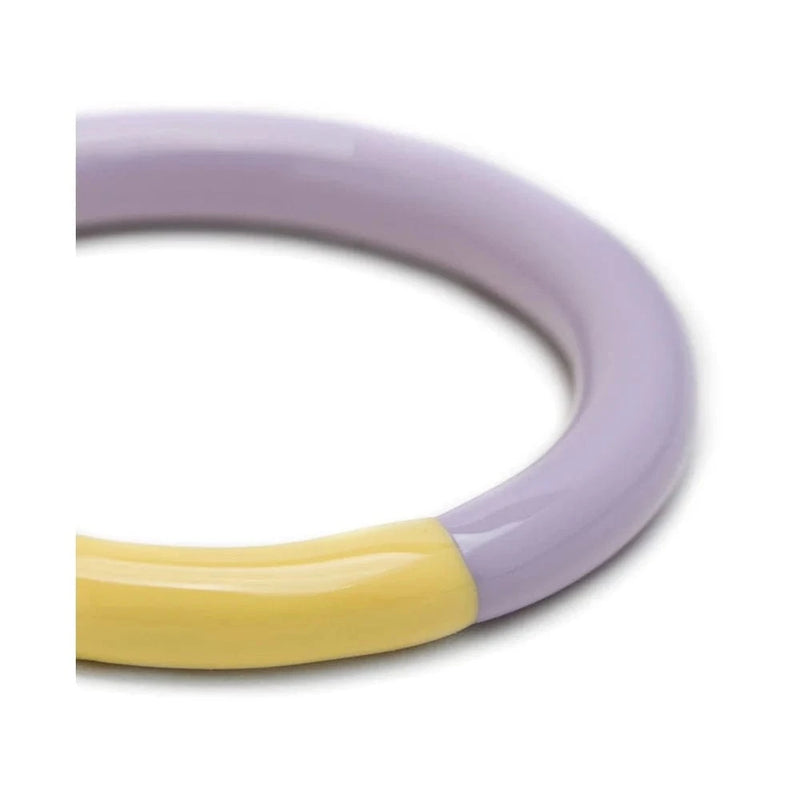 Lulu Double Color Ring - Pale Yellow/Purple