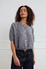 Noella Johanna Knit Cardigan - Grey