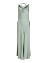 Vila Bea Waterfall Maxi Dress - Green Milieu