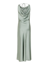 Vila Bea Waterfall Maxi Dress - Green Milieu