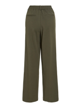 Vila Varone HW Wide Pant - Forest Night