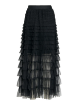 Vila Catya Ankel Skirt - Black