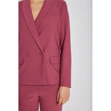 Rue de Femme Comfy Eloiseppa blazer - deep plum