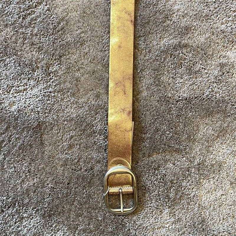 Qnuz Odine Belt - Dark Gold