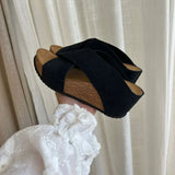 Copenhagen Shoes Frances 23 Suede - Black