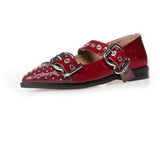 Copenhagen Shoes Future Patent - Bordo