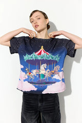 Hunkøn Fable T-shirt - Fairground Art Print