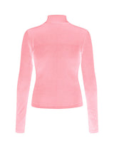 Lykkeland Faye High Neck W/Logo - Cream Pink