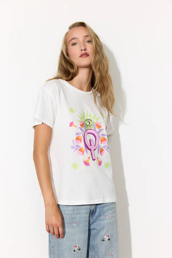 Hunkøn Flowerchild T-shirt - White