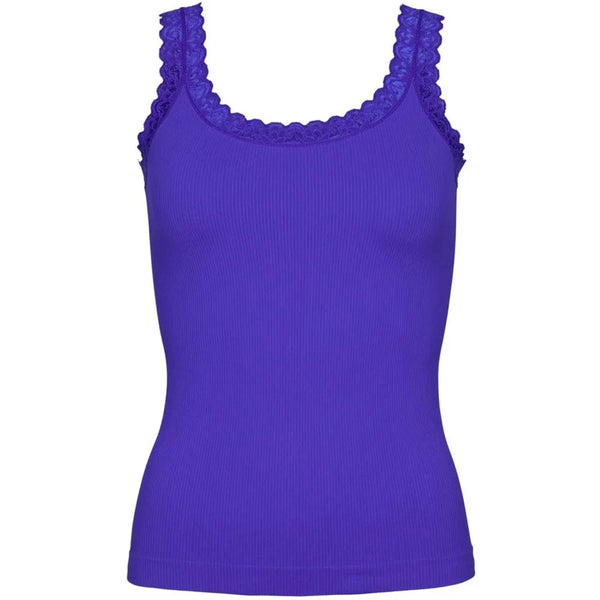 Tim & Simonsen Frida Rib Top - Bluette