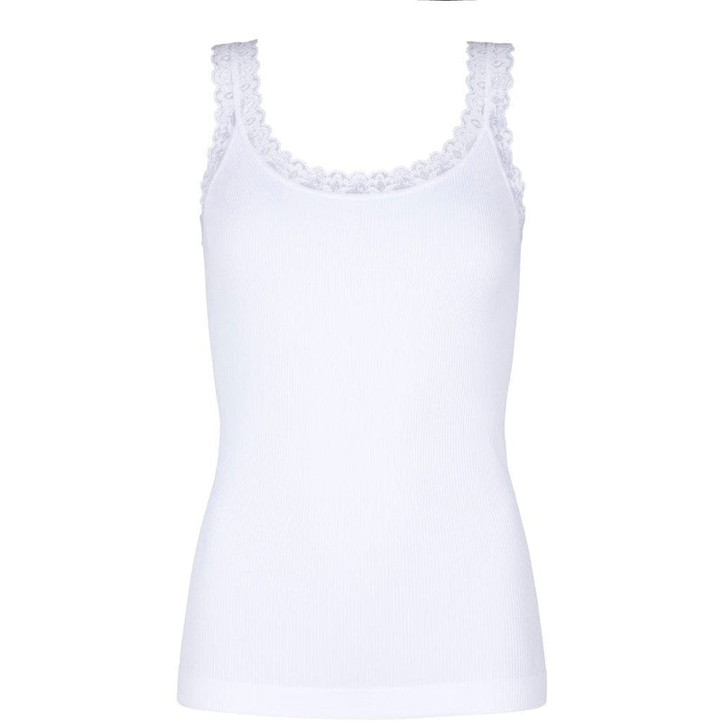 Tim & Simonsen Frida Rib Top - Bianco