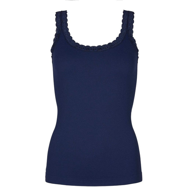 Tim & Simonsen Frida Rib Top - Blu