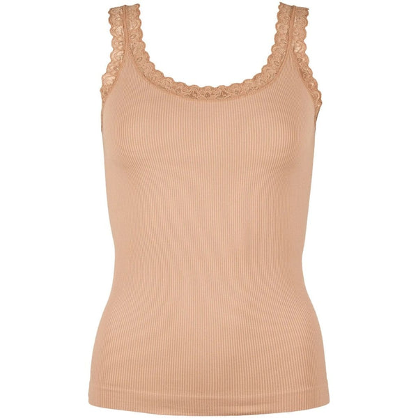 Tim & Simonsen Frida Rib Top - Nudo