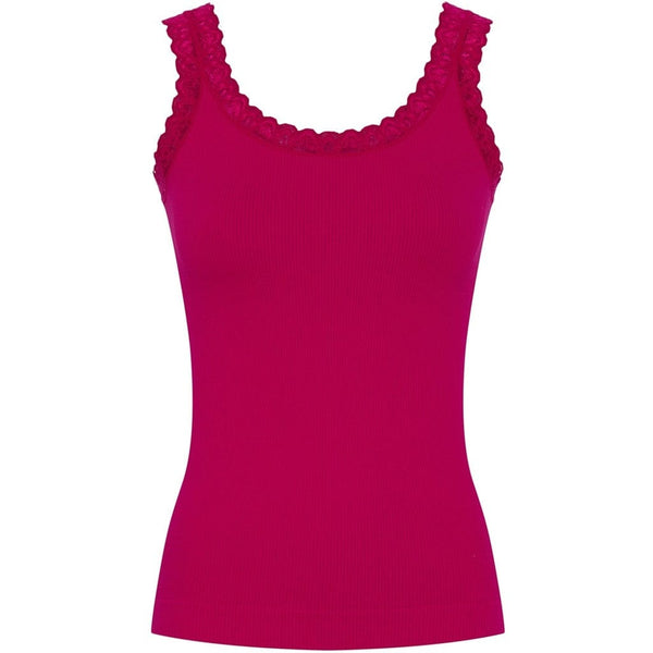 Tim & Simonsen Frida Rib Top - Sangria