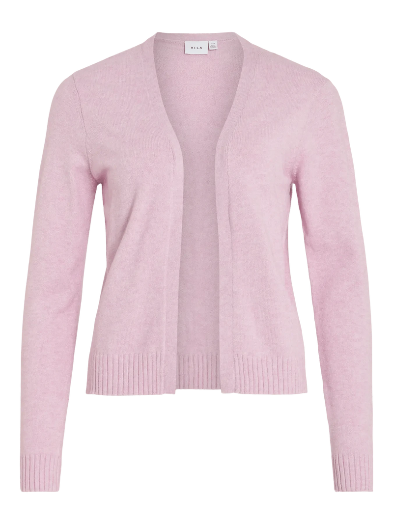Vila Viril Short L/S Knit Cardigan - Winsome Orchid