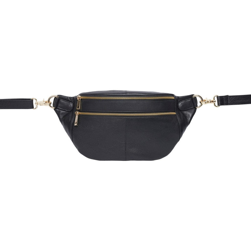 Tim & Simonsen Astrid Bumbag - Black/Gold