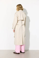 Hunkøn Gunilla Trenchcoat - Cream