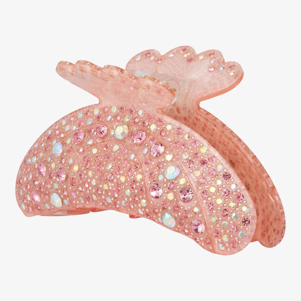 Wolff Jewelry Hairclip w. stones - Pink