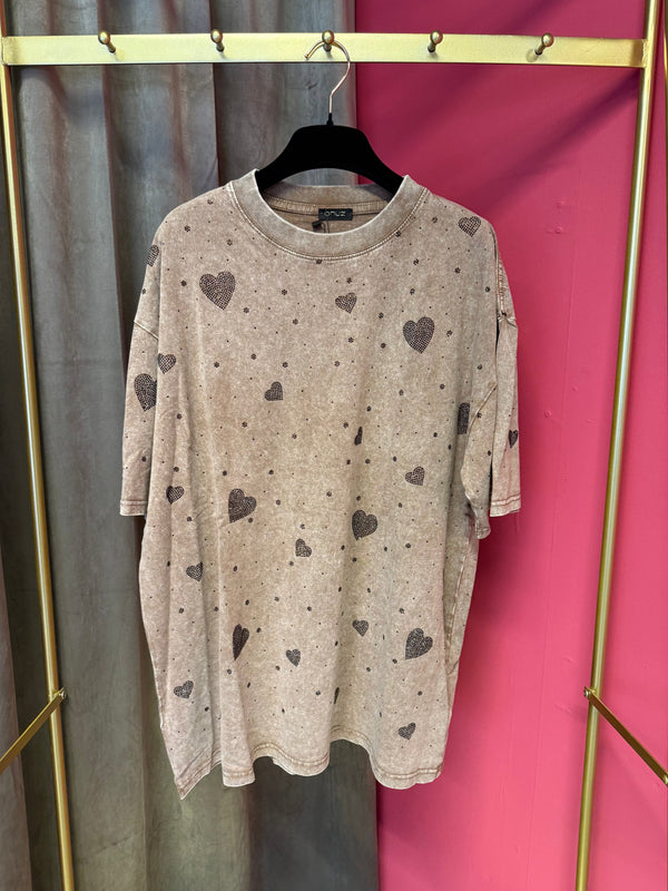 Qnuz Rini t-shirt - Marron