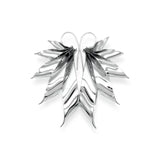 By Fossdal The Wings Small - Silver shine