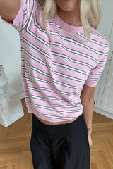 Noella N-Muna Knit - Dannia Pink Stripe