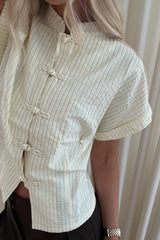 Noella N-Norma Blouse - Etta Butter Stripe